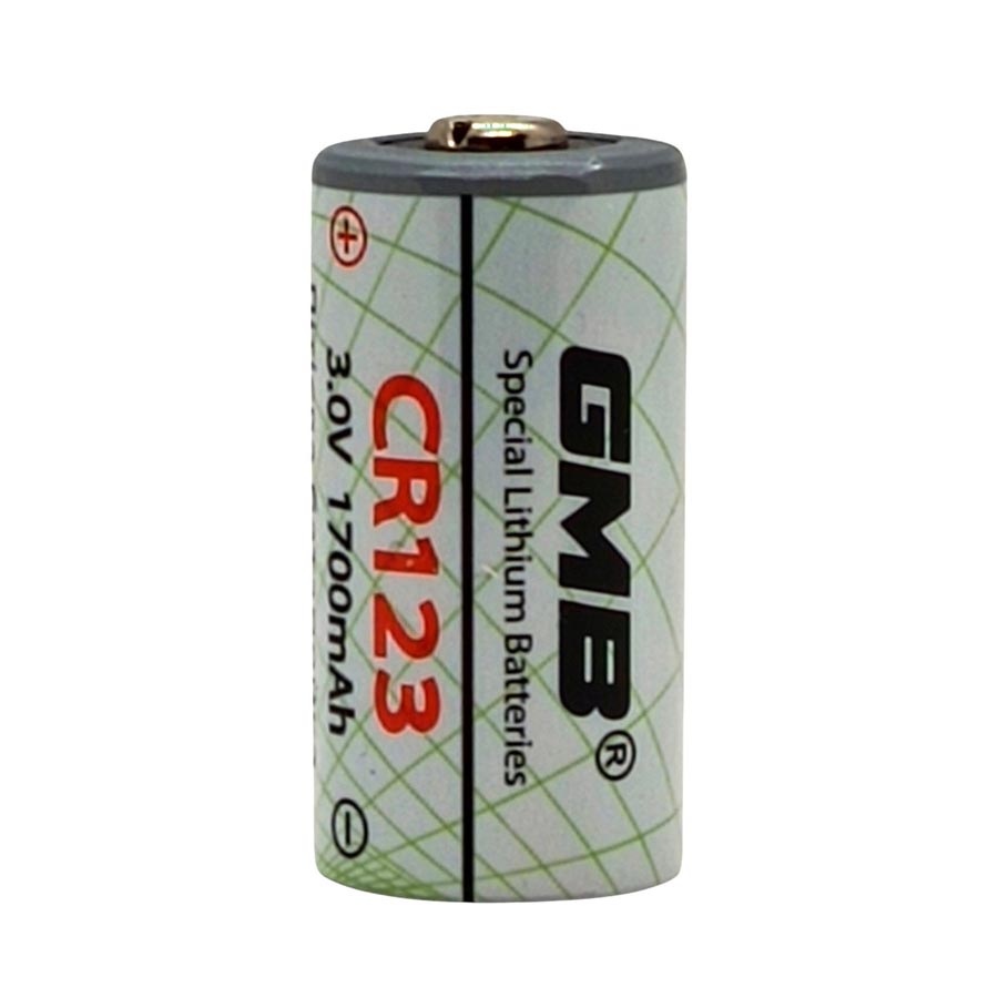 GMB CR123A 3.0V 1700mAh Літієва батарейка,  блістер